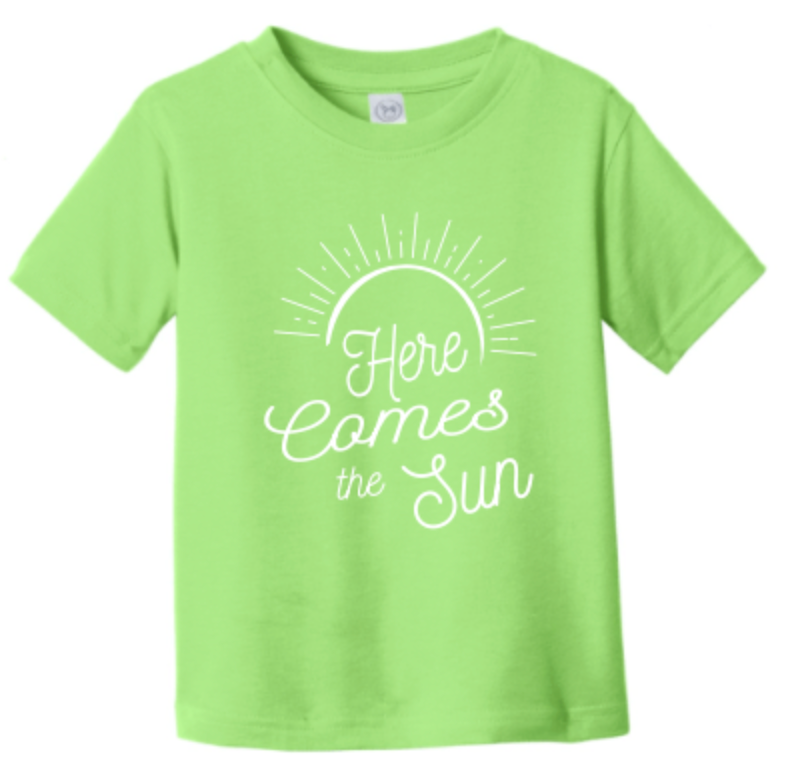 Here Comes The Sun Toddler Tee